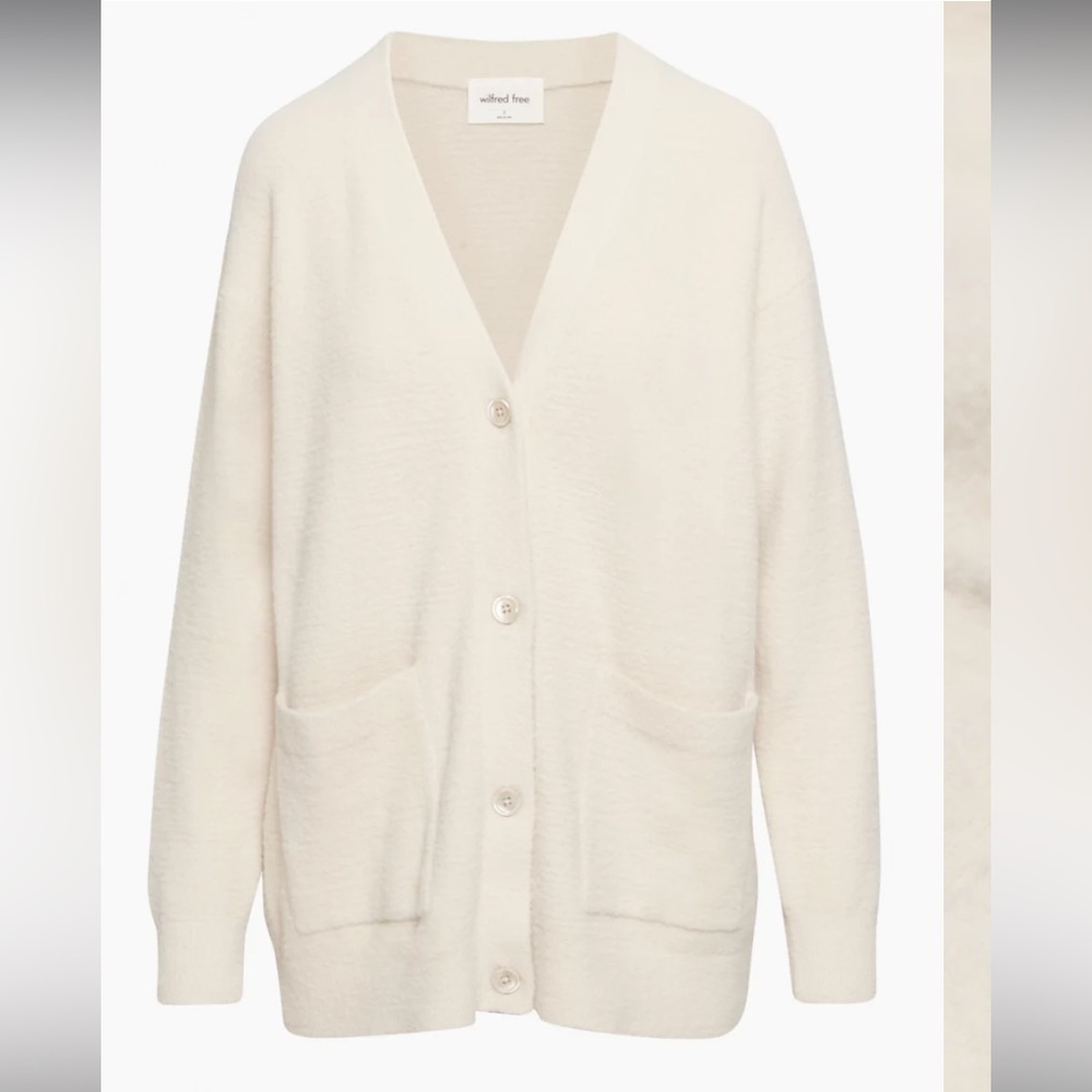 Aritzia Wilfred Hush Knit Cardigan